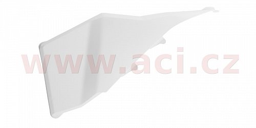 boční kryt vzduchového filtru levý KTM/Husaberg, RTECH (bílý)